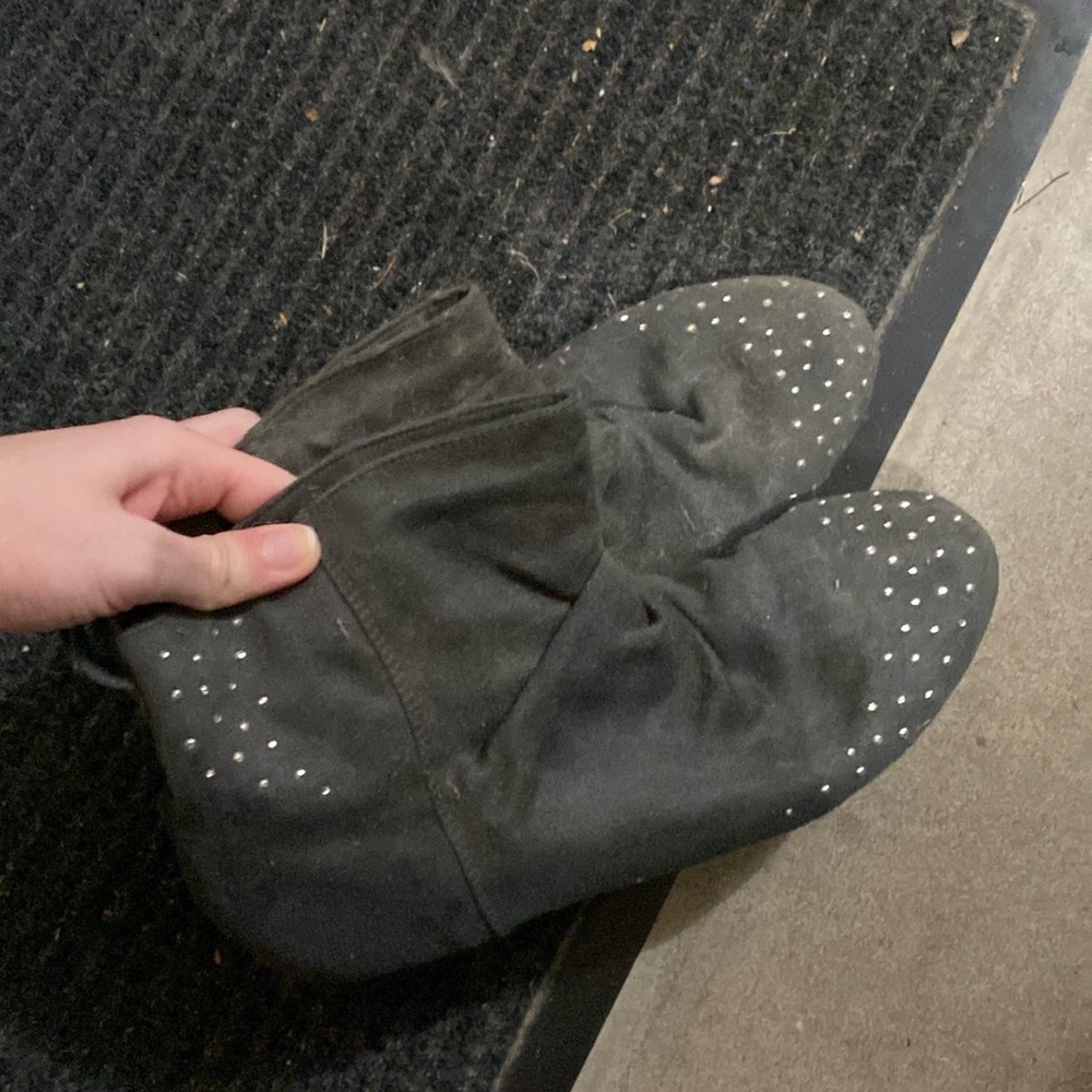 justice slouch booties